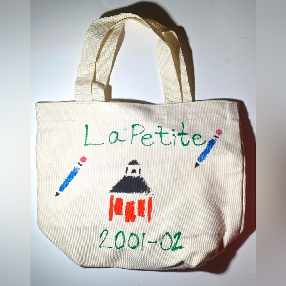 Plaid Double Sided Canvas Shoulder Bags Office Worker Tote Bag Vacation Outdoor